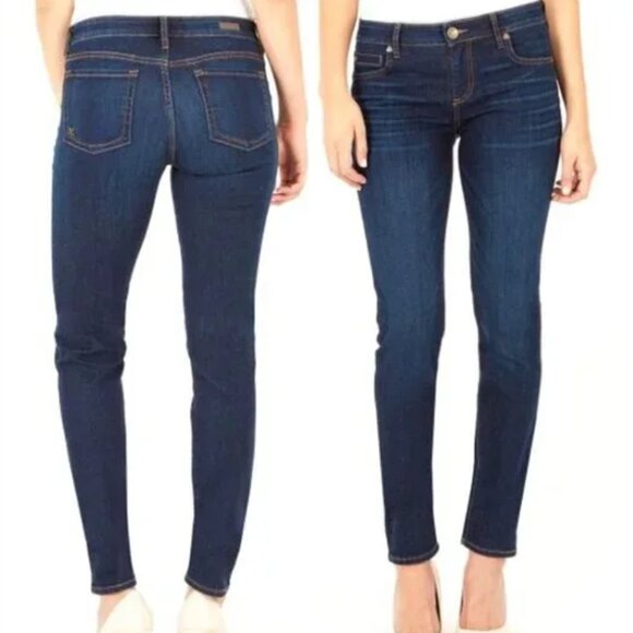 KUT From The Kloth Denim - KUT From The Kloth Women's Dark Wash Diana Skinny Jeans Indigo Blue Size 6